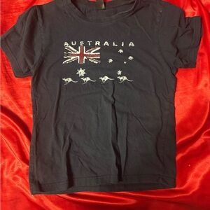 Australia Flag Baby-Tee (Navy)
